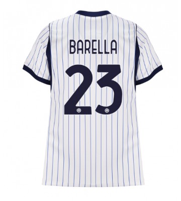 Inter Milan Nicolo Barella #23 Udebanetrøje Dame 2026-27 Kortærmet